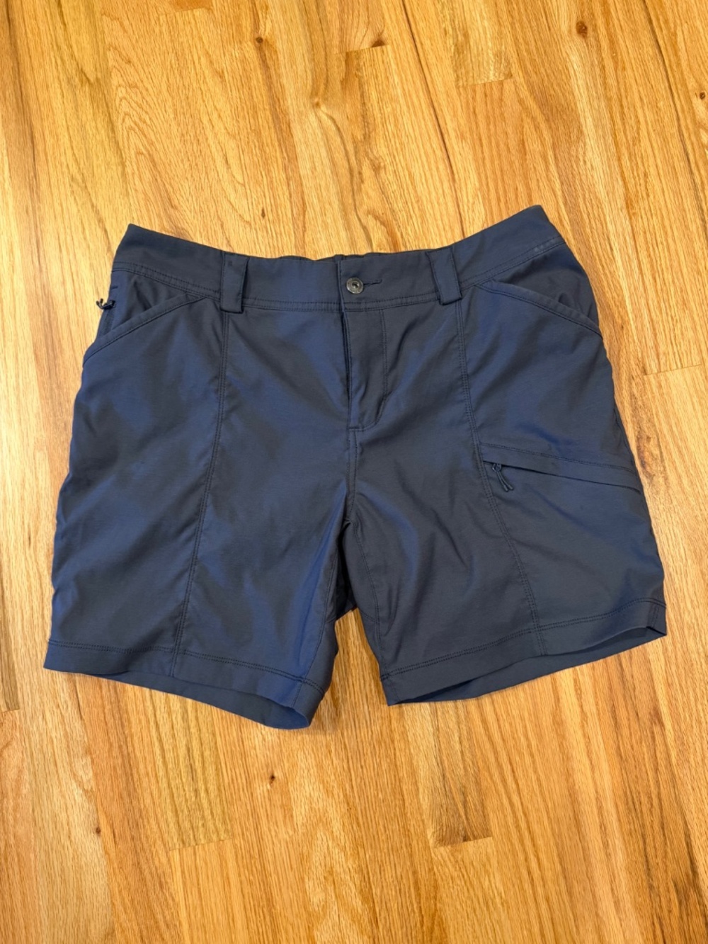Duluth Trading Co Dry on the Fly nylon stretch cargo shorts Size 12